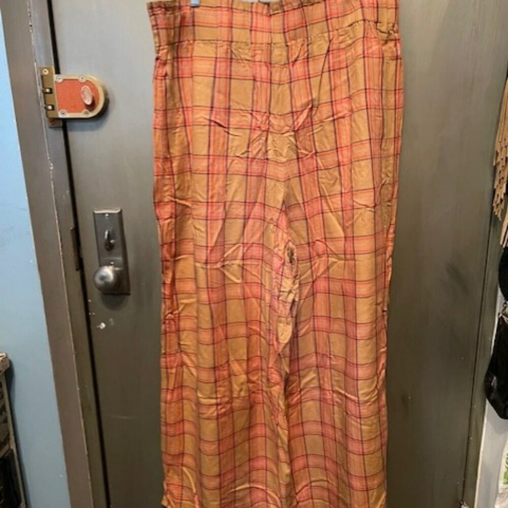 Maeve Albane Retro Plaid Wide Leg Pants - Picture 15 of 16